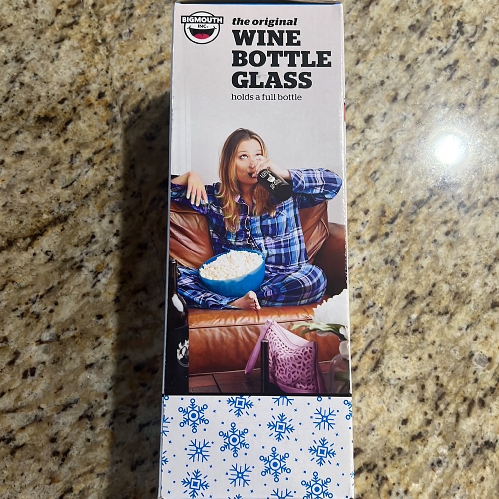 BigMouth Inc Wine Bottle Glass - Picture 2 of 4